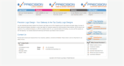 Desktop Screenshot of precisionlogodesign.com