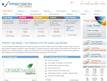 Tablet Screenshot of precisionlogodesign.com.au